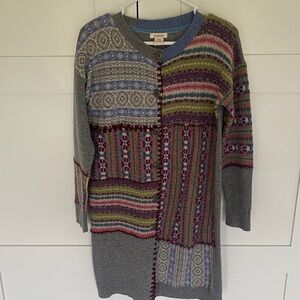 Sundance Multicolor Patchwork Cardigan